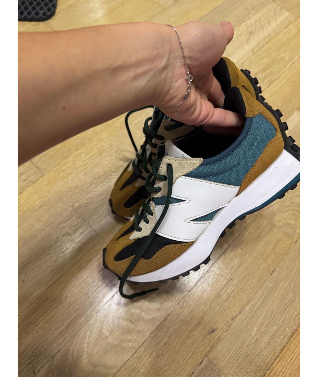 NEW BALANCE Мульти замшевые кроссовки, фото 5