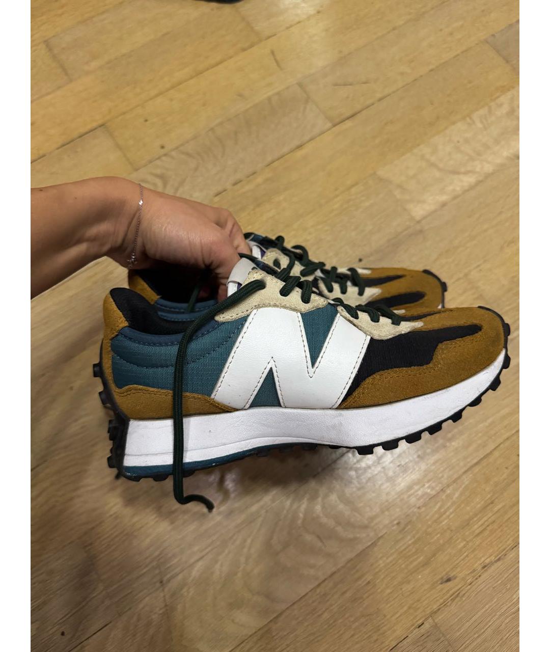 NEW BALANCE Мульти замшевые кроссовки, фото 6