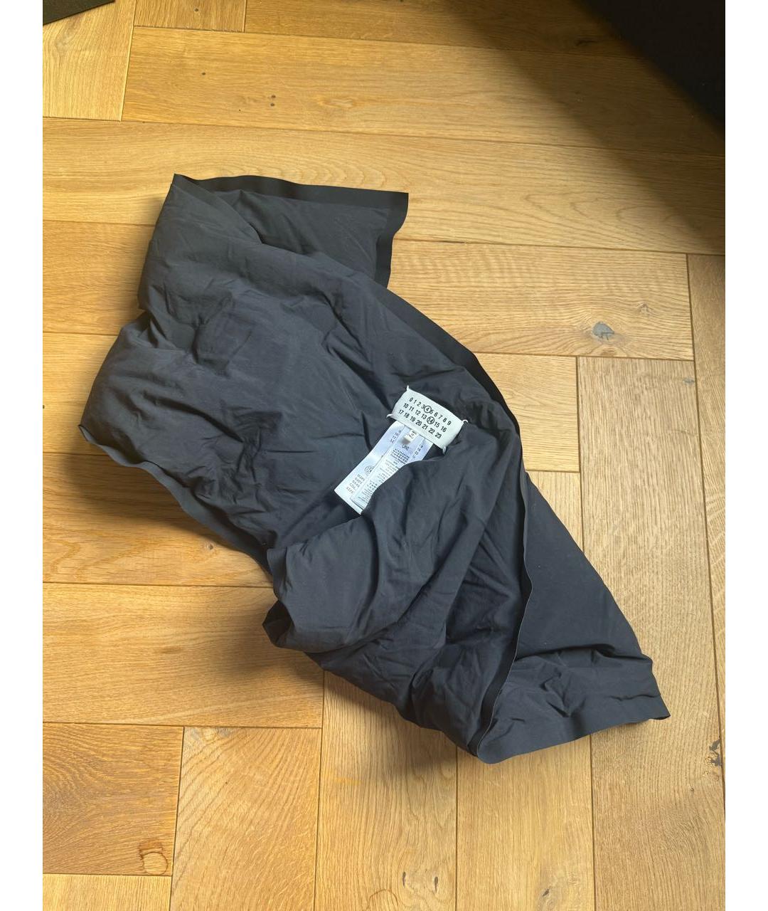 MAISON MARGIELA Темно-синий шарф, фото 5