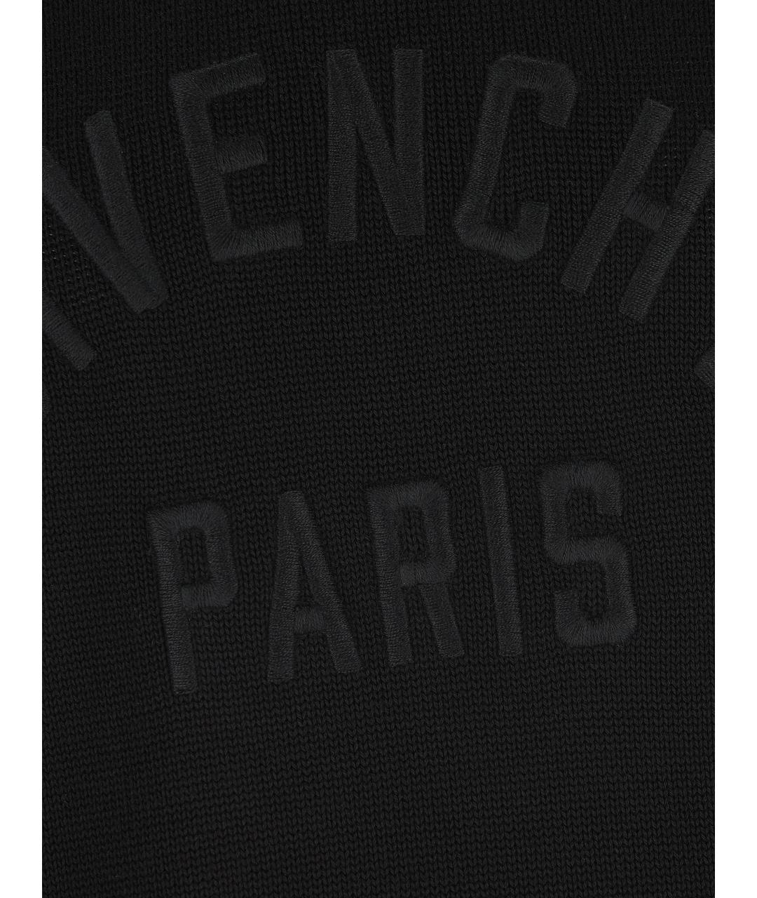GIVENCHY Черный хлопковый джемпер / свитер, фото 3