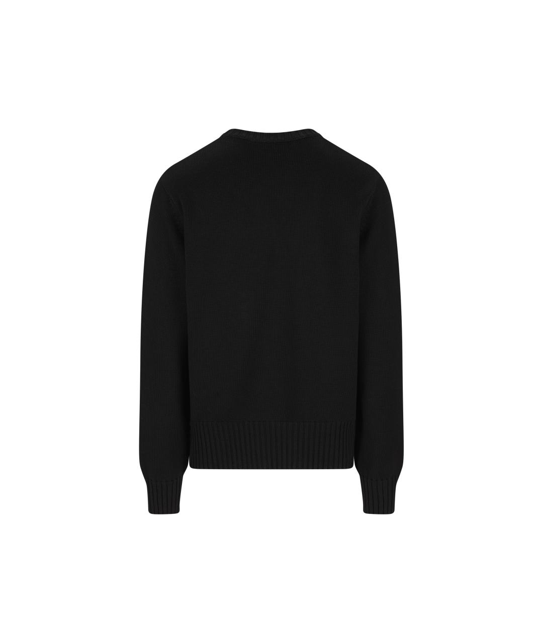 GIVENCHY Черный хлопковый джемпер / свитер, фото 2