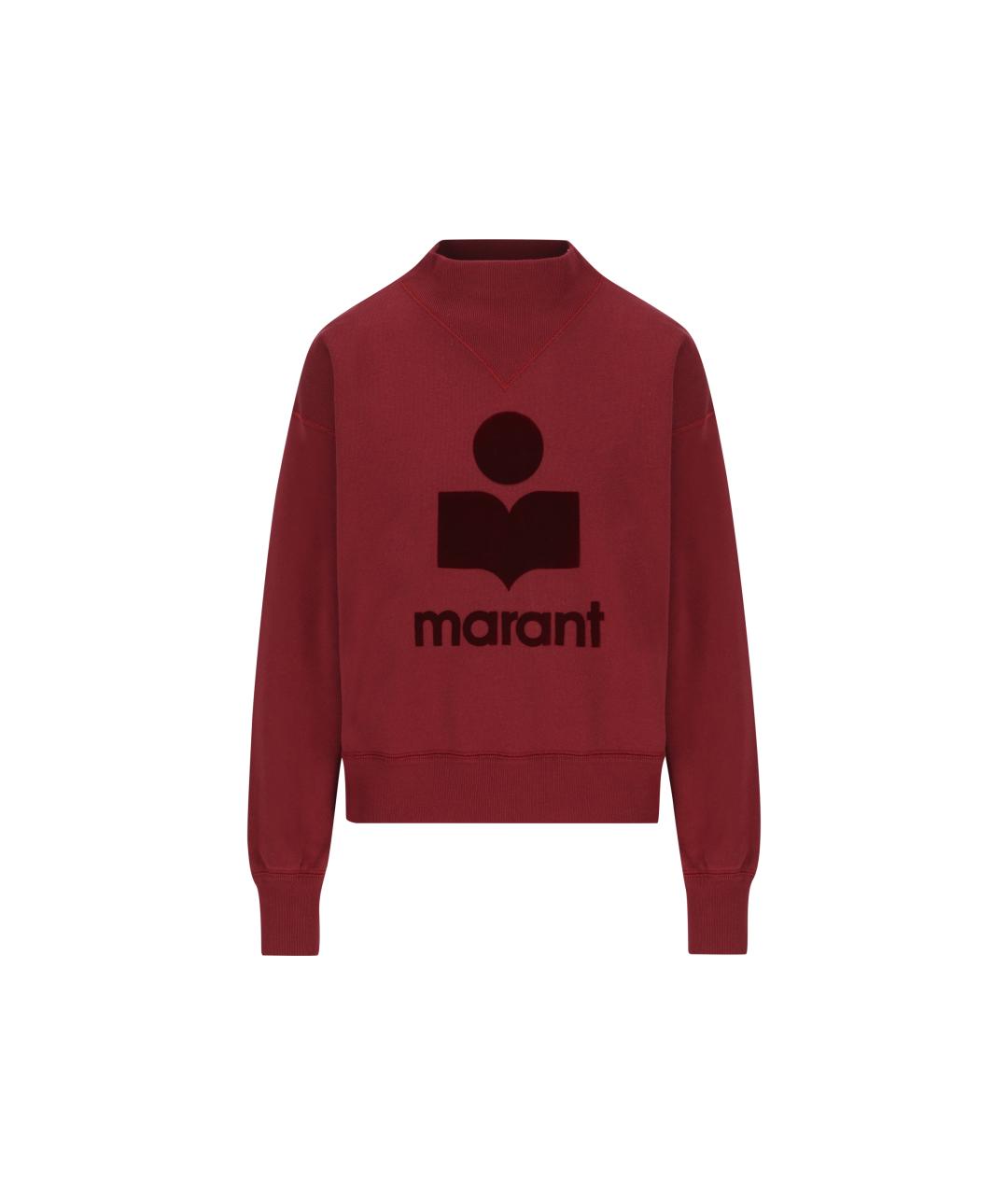 ISABEL MARANT ETOILE Красный хлопковый джемпер / свитер, фото 1