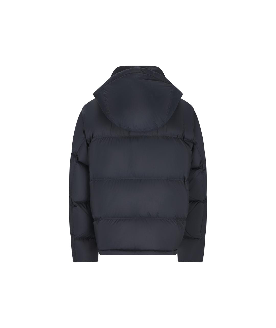 STONE ISLAND Синий полиамидовый пуховик, фото 2