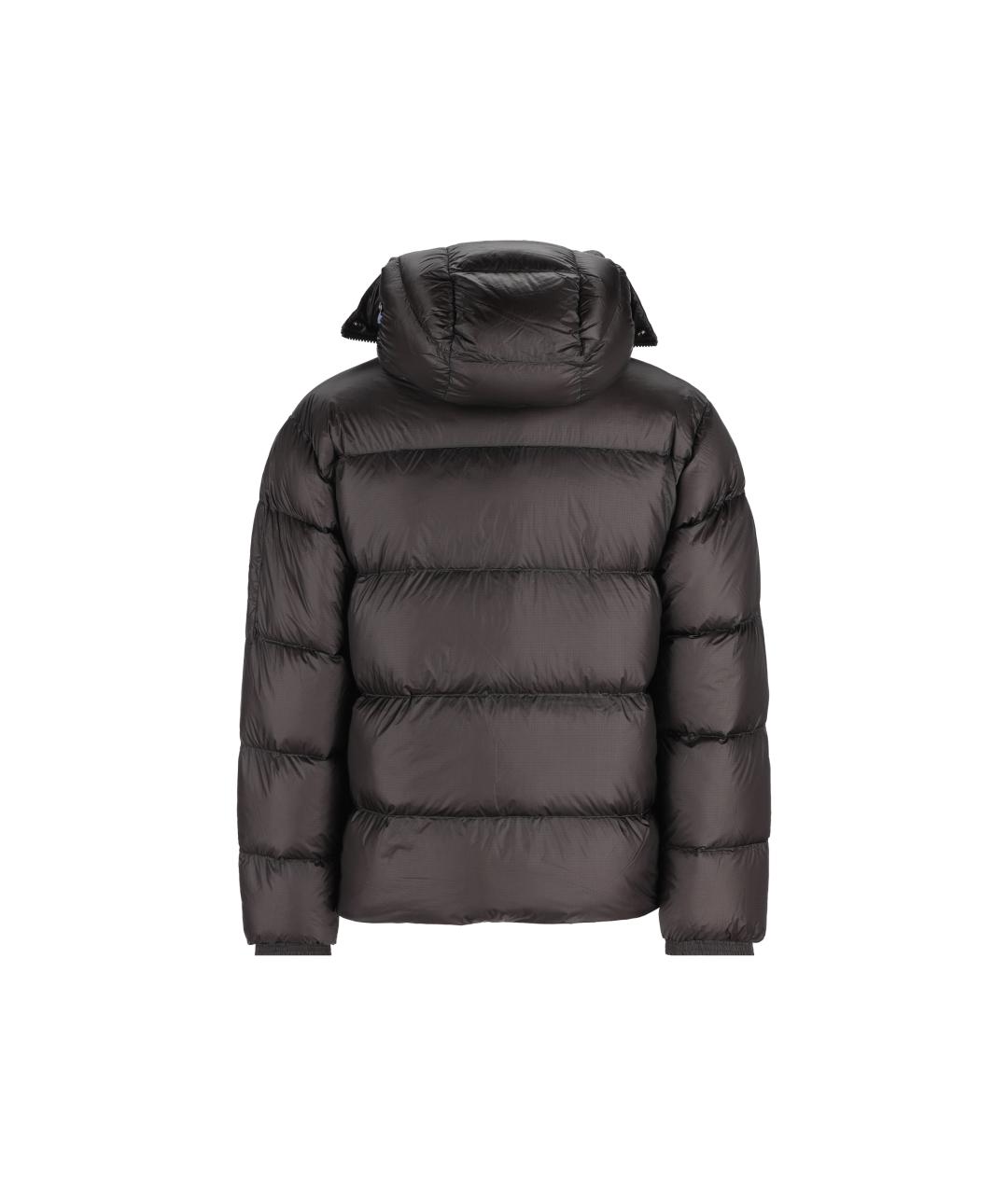 CP COMPANY Черный полиамидовый пуховик, фото 4