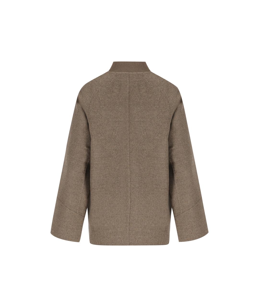 LORO PIANA Коричневая кашемировая куртка, фото 2