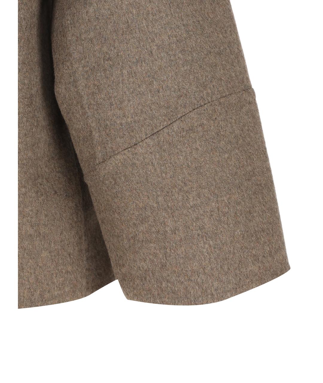 LORO PIANA Коричневая кашемировая куртка, фото 4