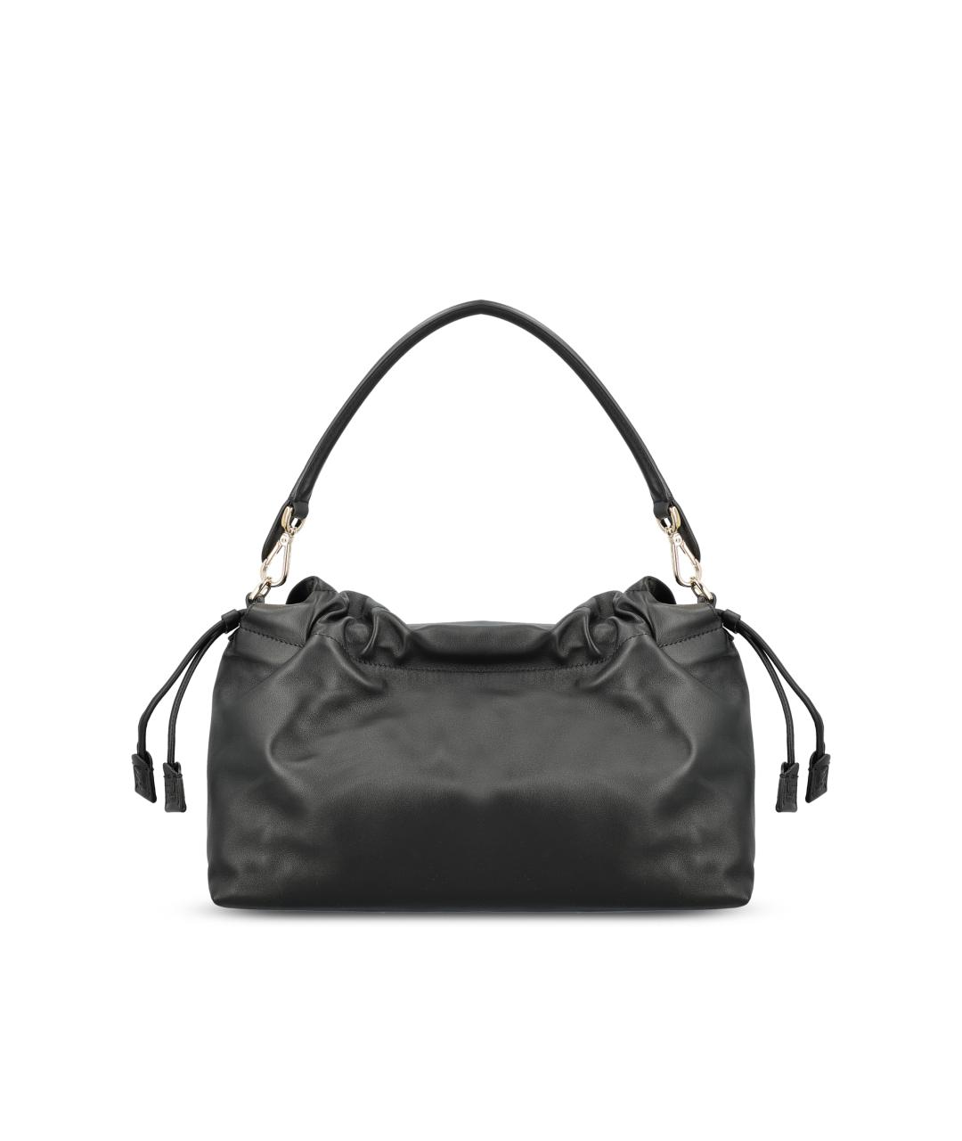 FENDI Черная кожаная сумка через плечо, фото 2