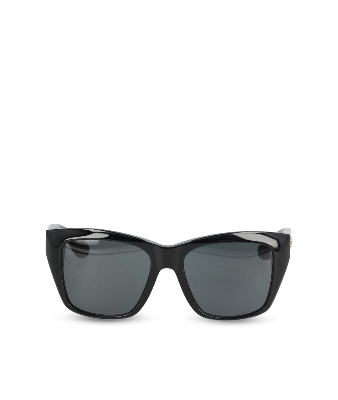 SAINT LAURENT Черные пластиковые солнцезащитные очки, фото 1