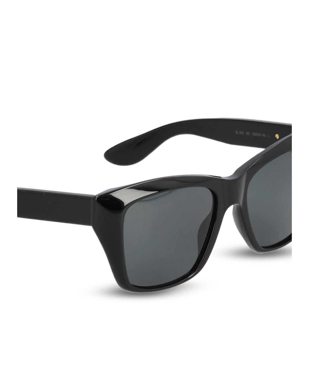 SAINT LAURENT Черные пластиковые солнцезащитные очки, фото 3