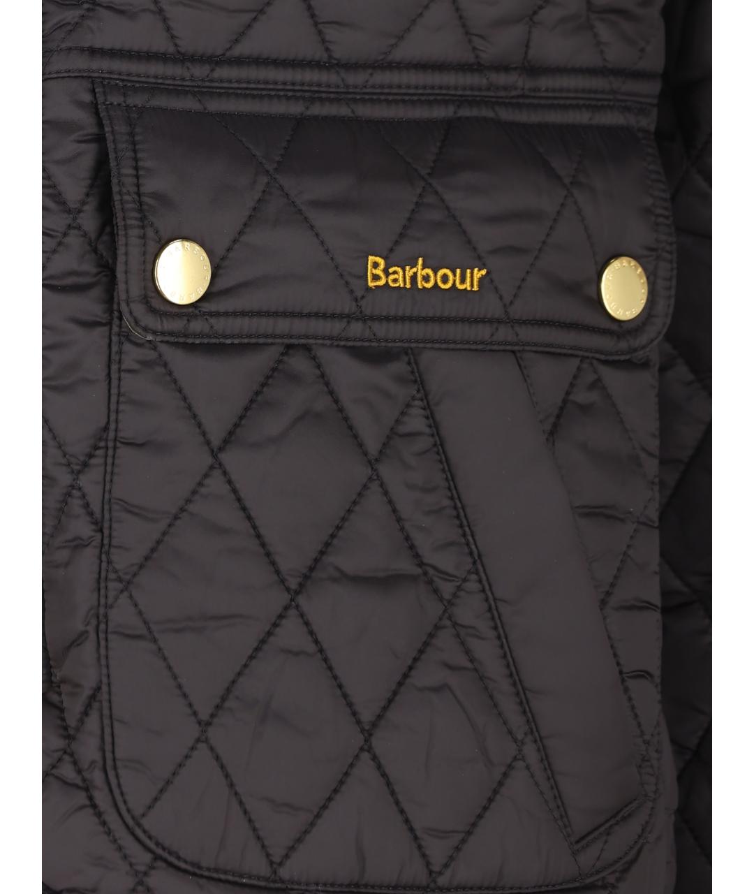 BARBOUR Черная полиамидовая куртка, фото 3
