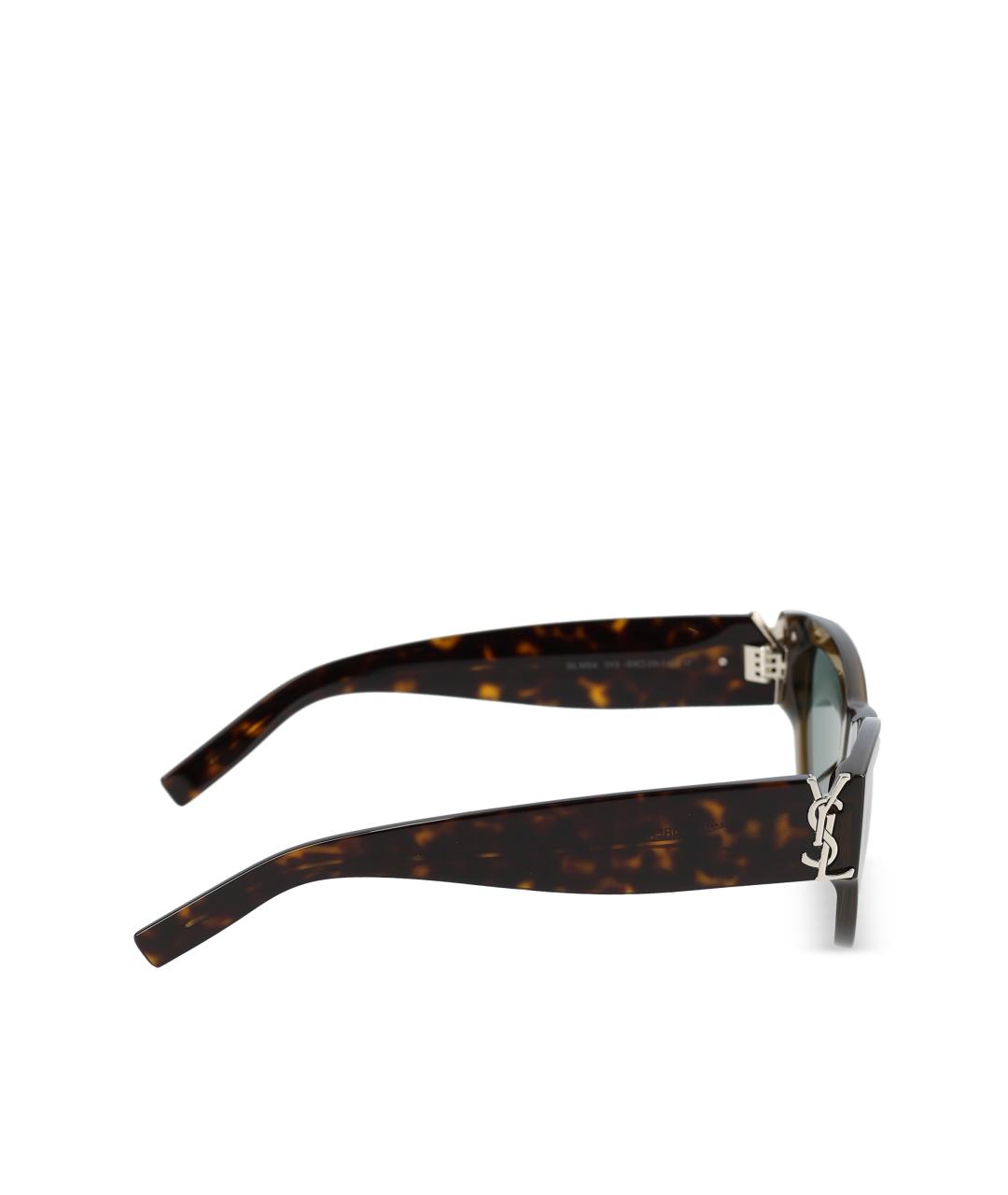 SAINT LAURENT Мульти пластиковые солнцезащитные очки, фото 4