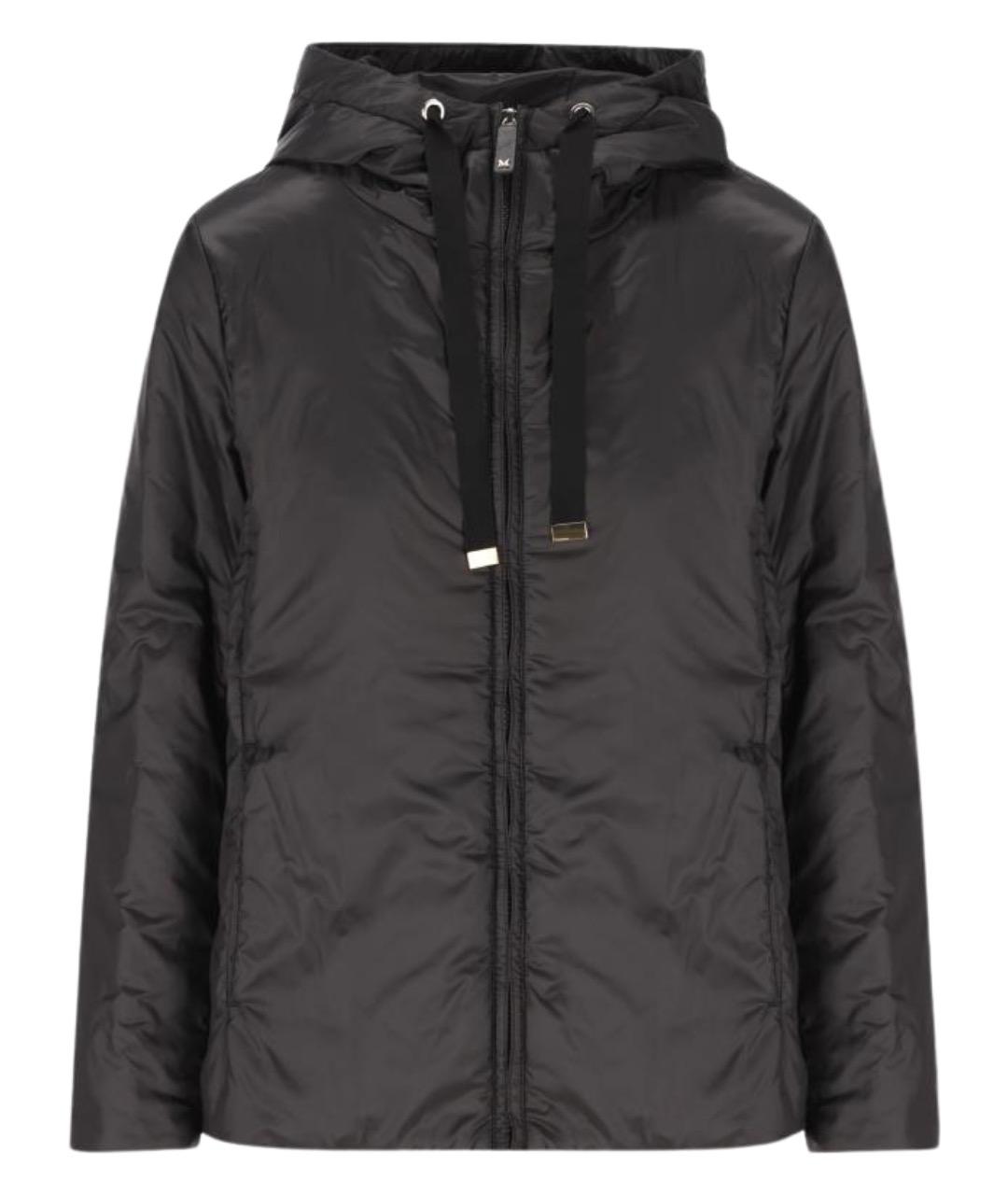 MAX MARA Черная полиэстеровая куртка, фото 1