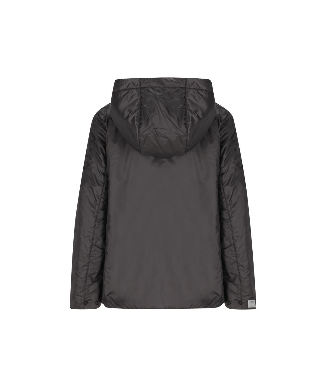 MAX MARA Черная полиэстеровая куртка, фото 2