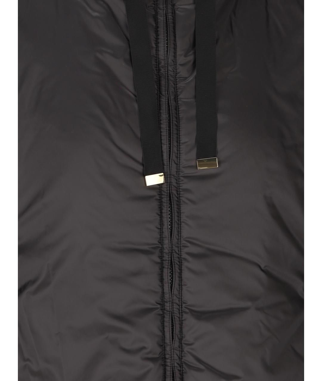 MAX MARA Черная полиэстеровая куртка, фото 4