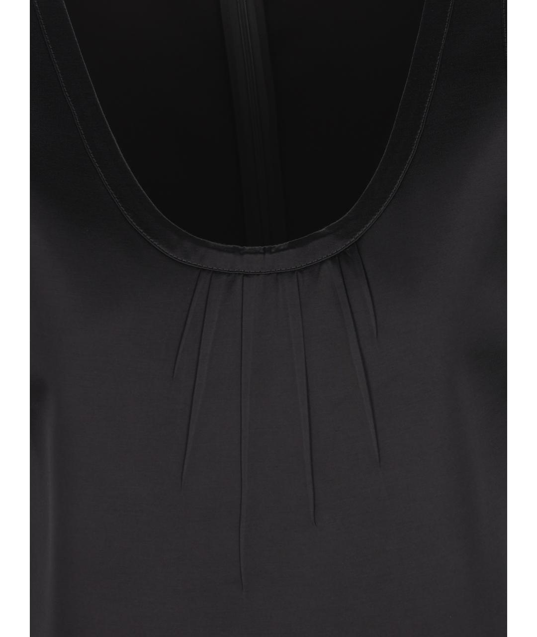 SAINT LAURENT Черная вискозная блузы, фото 3