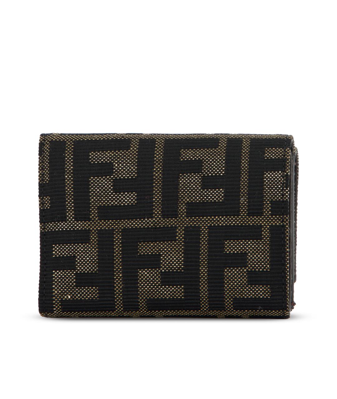 FENDI Коричневый кошелек, фото 2