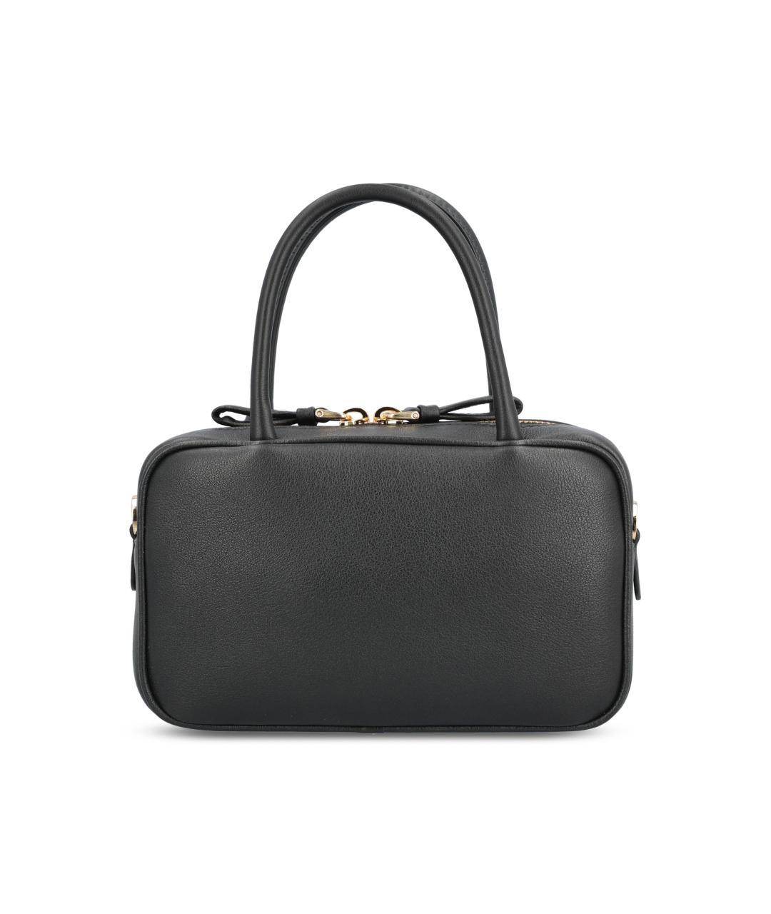 PRADA Черная кожаная сумка тоут, фото 2