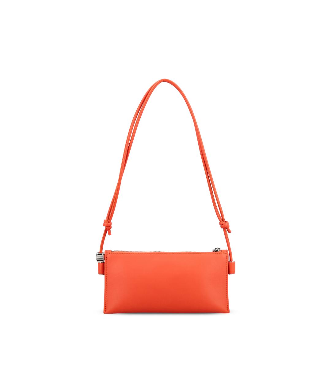 LOEWE Оранжевая кожаная сумка через плечо, фото 2