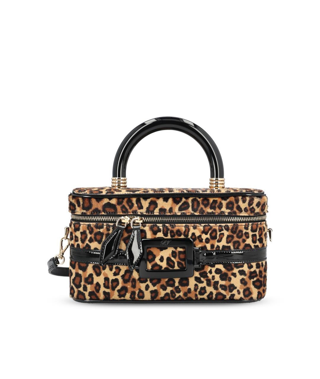 ROGER VIVIER Мульти меховая сумка тоут, фото 5