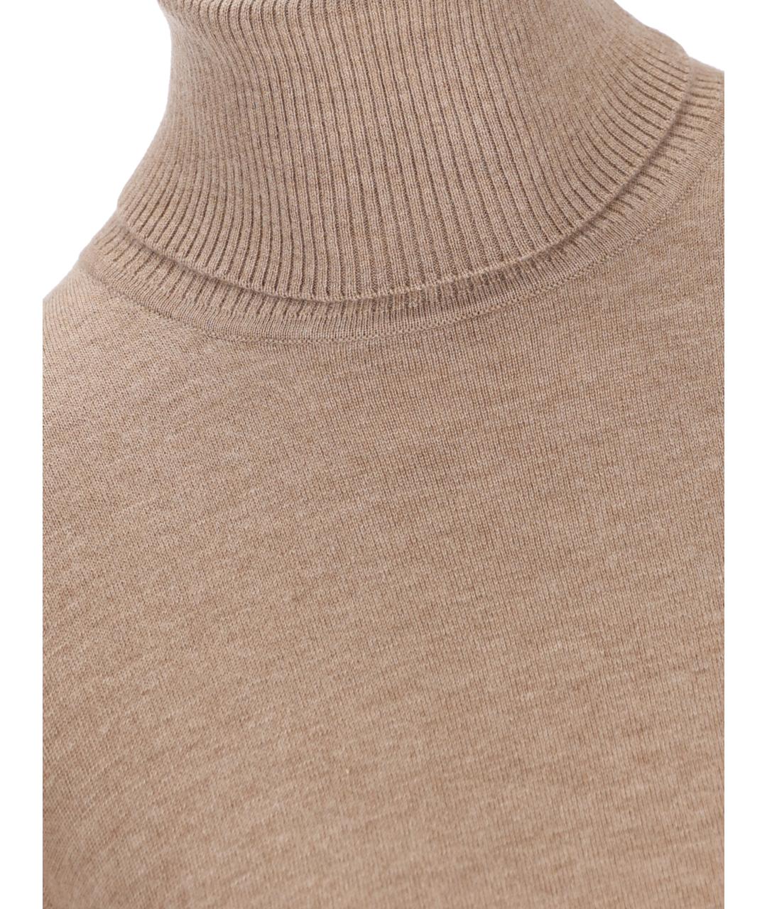 'S MAX MARA Бежевая шерстяная водолазка, фото 4