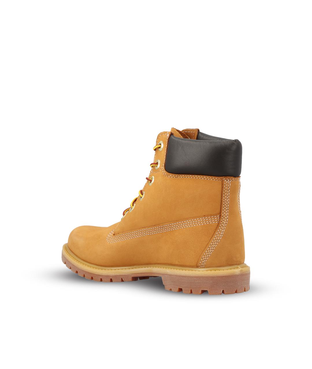 TIMBERLAND Желтые кожаные ботинки, фото 3