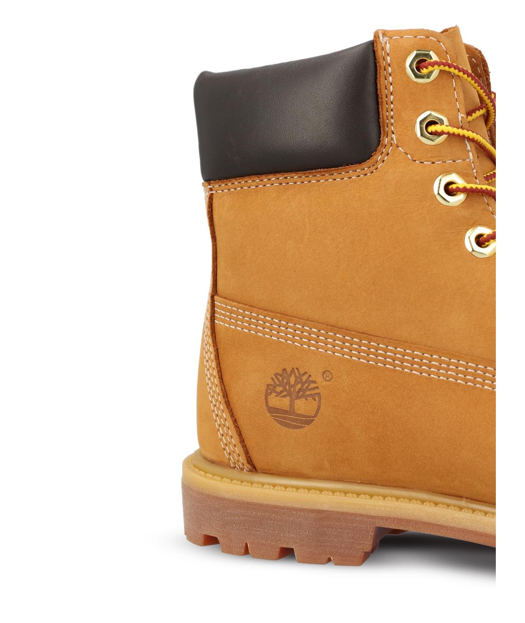 TIMBERLAND Желтые кожаные ботинки, фото 4