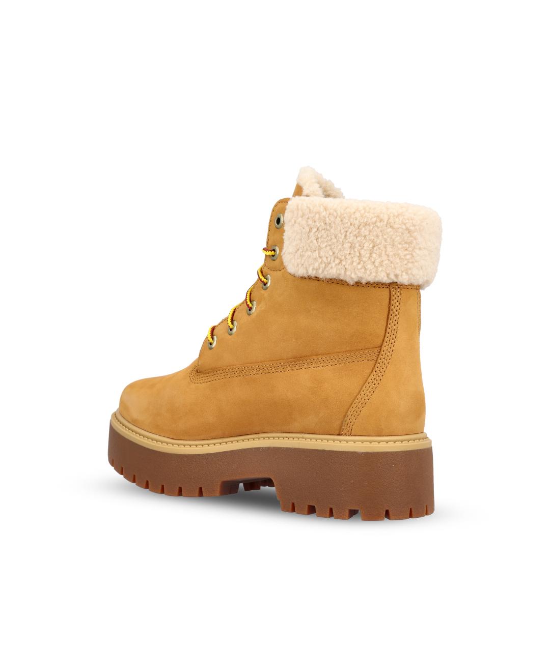 TIMBERLAND Желтые кожаные ботинки, фото 3