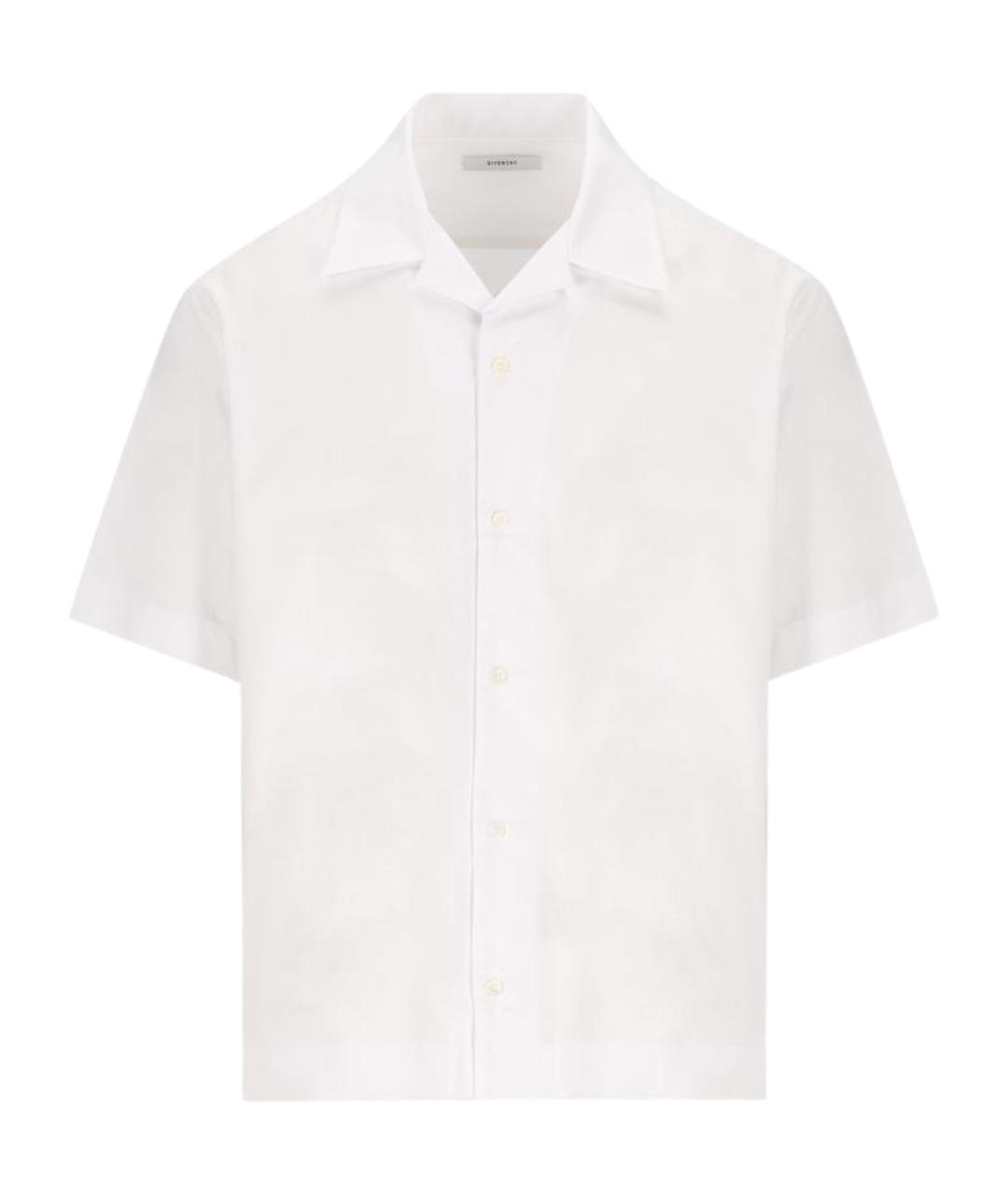 GIVENCHY Белая хлопковая классическая рубашка, фото 1