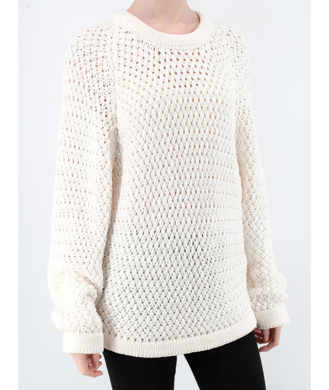 BALMAIN Белый полиамидовый джемпер / свитер, фото 2