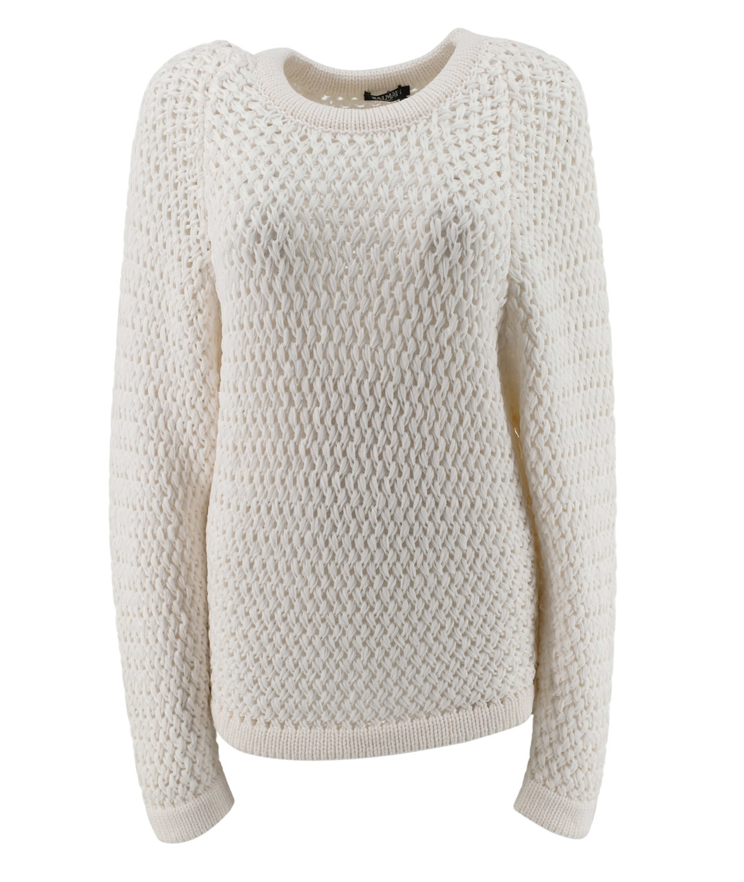 BALMAIN Белый полиамидовый джемпер / свитер, фото 1
