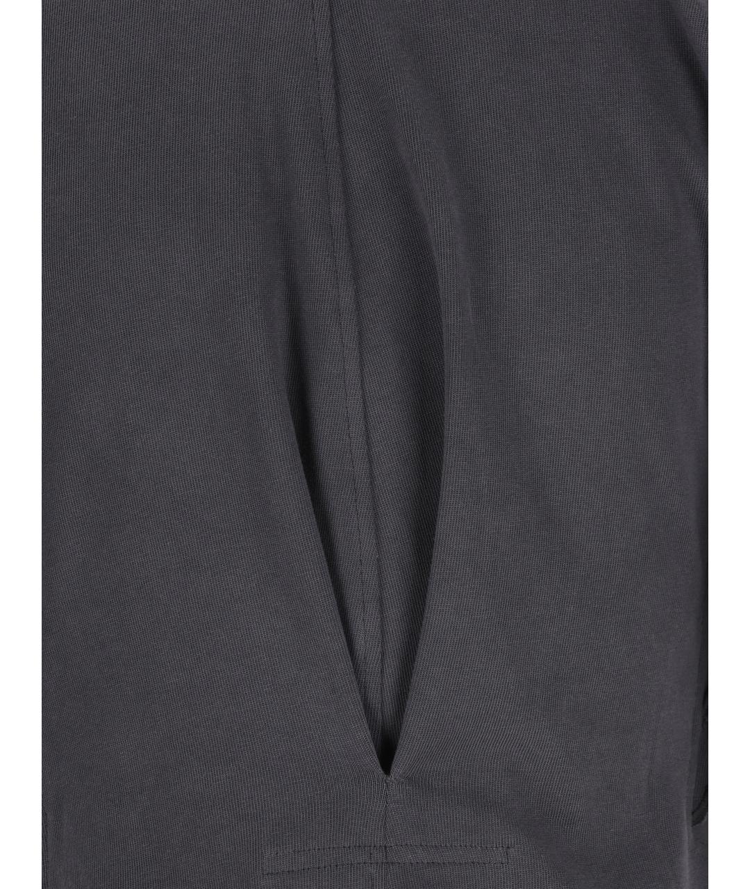 ISABEL MARANT Черное хлопковое повседневное платье, фото 4