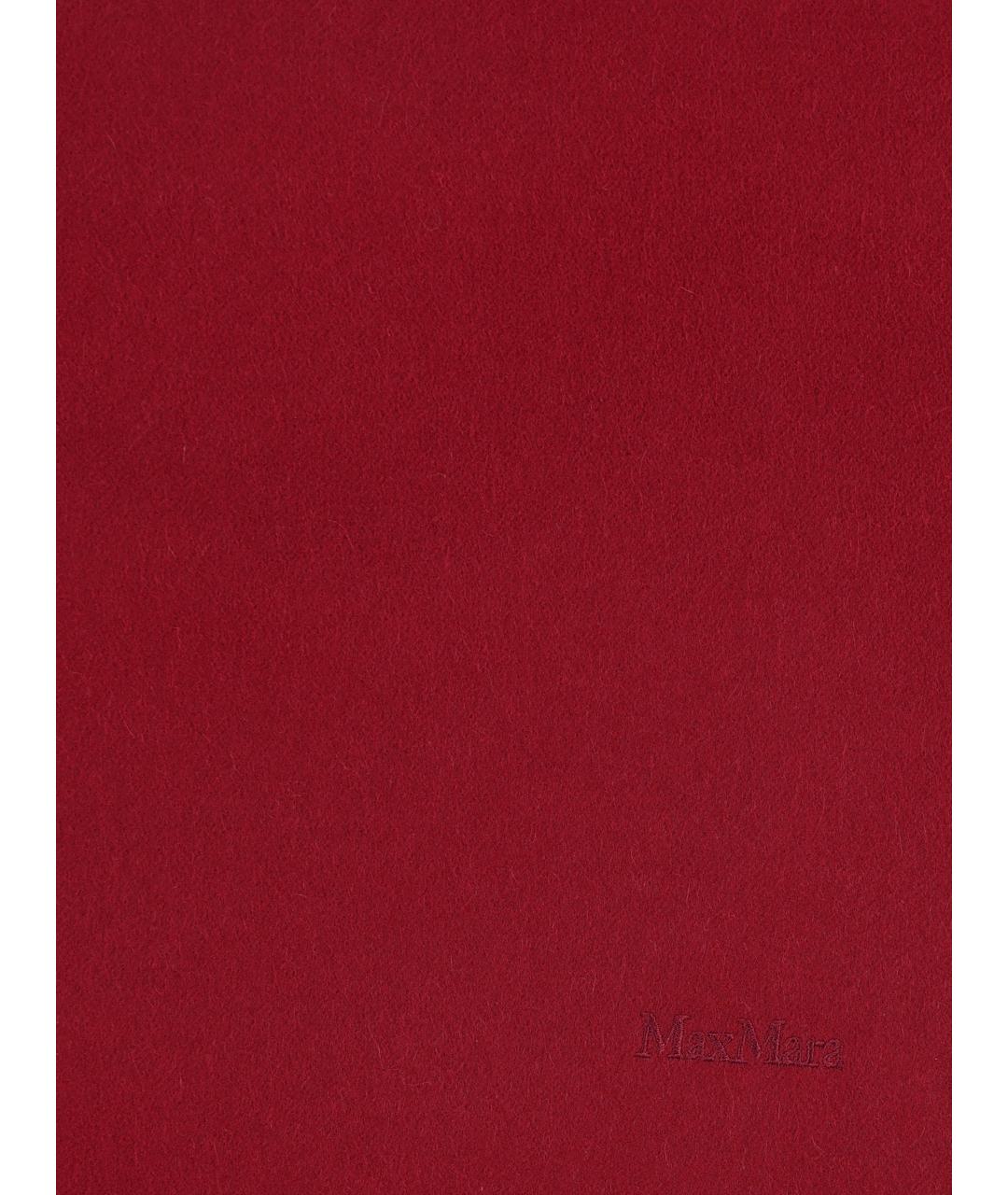 MAX MARA Красный кашемировый шарф, фото 2