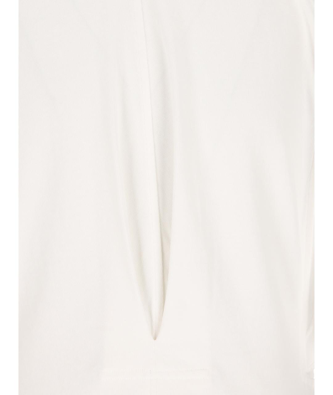 ISABEL MARANT Белое хлопковое повседневное платье, фото 3