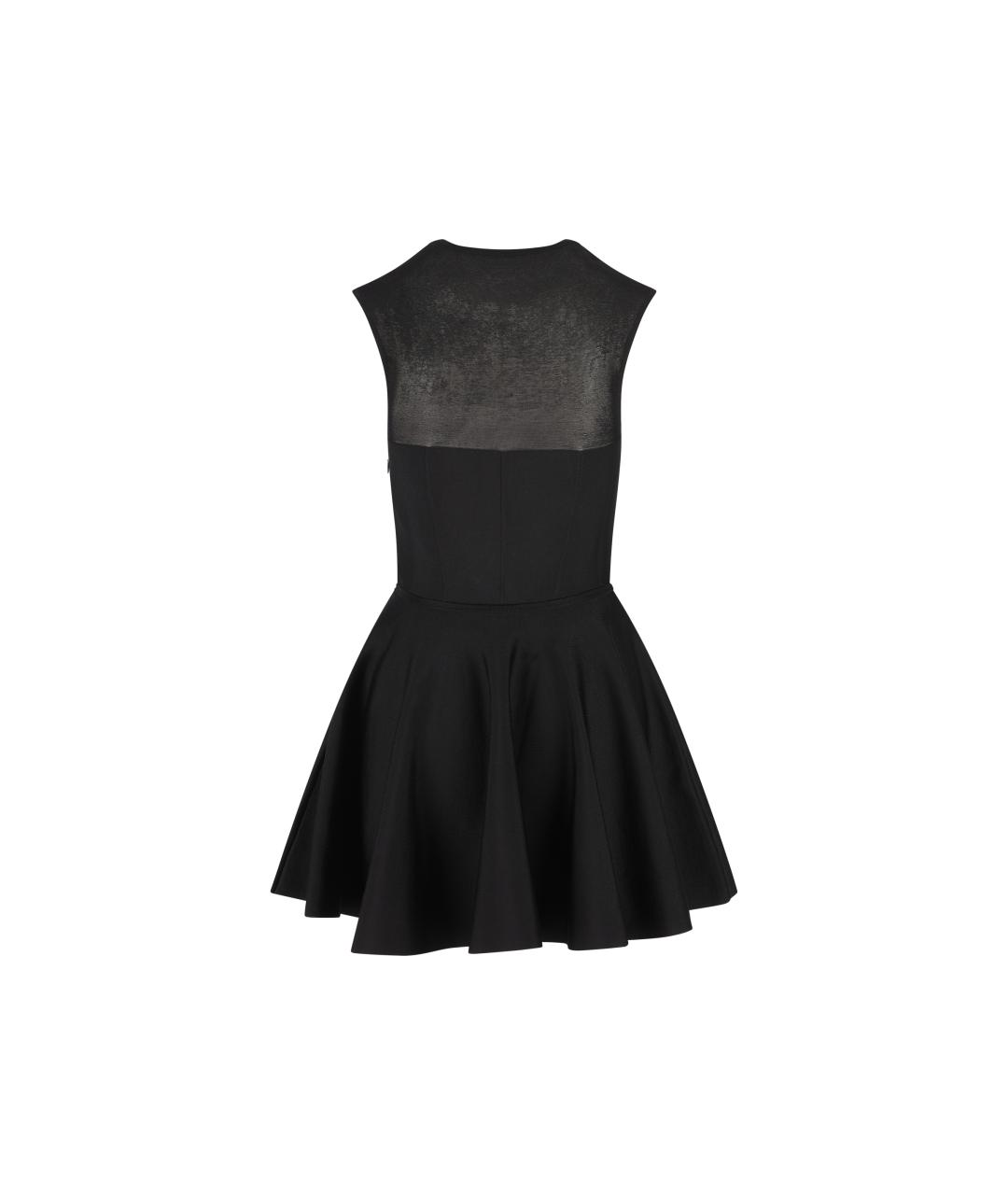 GIVENCHY Черное вискозное повседневное платье, фото 2