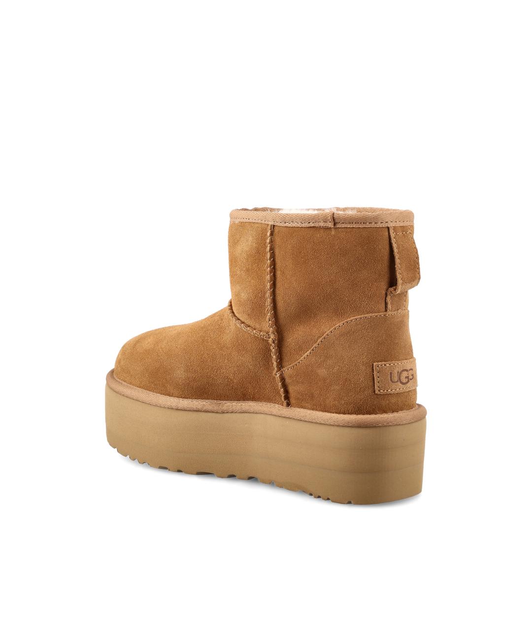 UGG Коричневые замшевые сапоги, фото 3