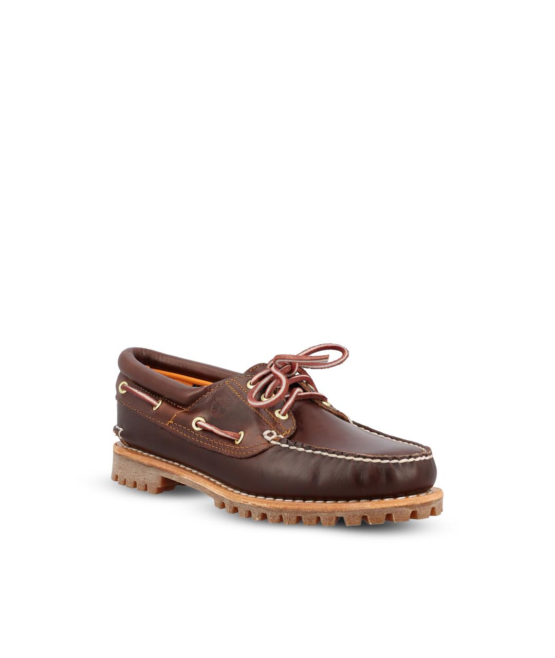 TIMBERLAND Коричневые кожаные мокасины, фото 2