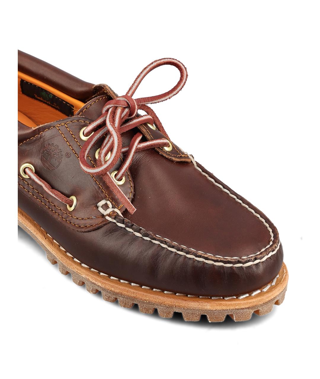 TIMBERLAND Коричневые кожаные мокасины, фото 4