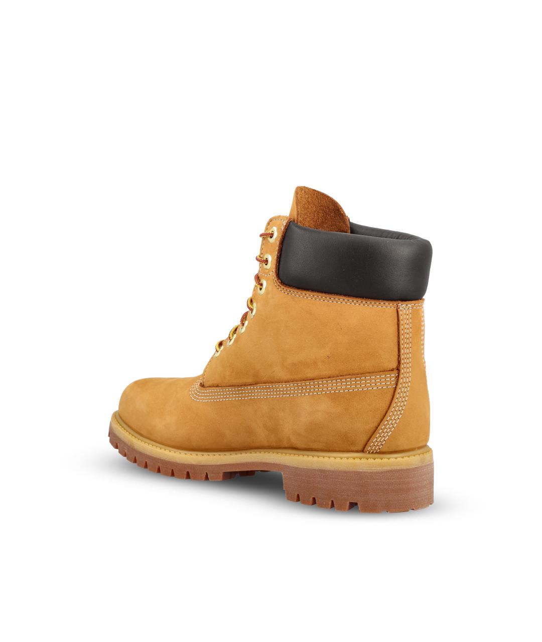 TIMBERLAND Желтые кожаные высокие ботинки, фото 3