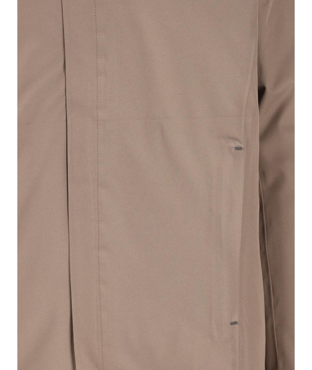 WOOLRICH Бежевая полиэстеровая куртка, фото 4