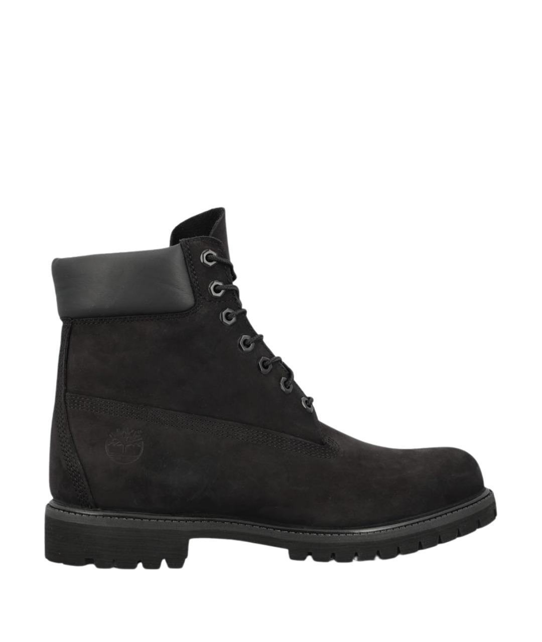 TIMBERLAND Черные кожаные высокие ботинки, фото 1
