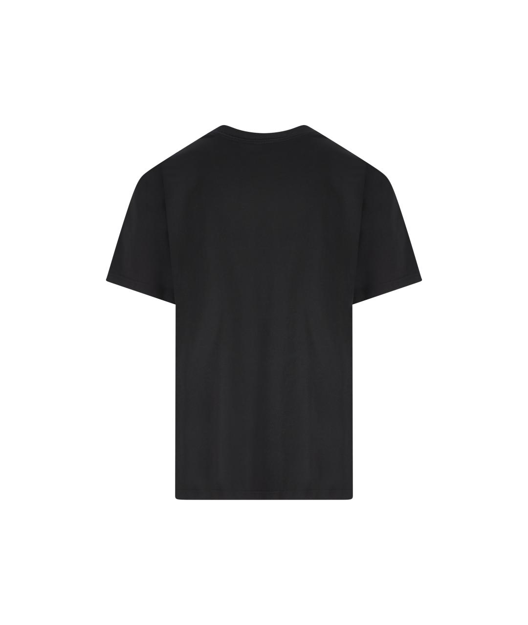 GIVENCHY Черная хлопковая футболка, фото 2