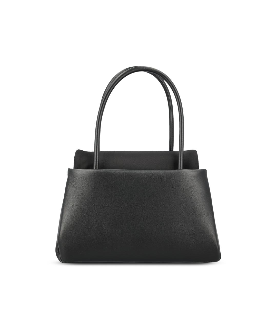 PRADA Черная кожаная сумка тоут, фото 2