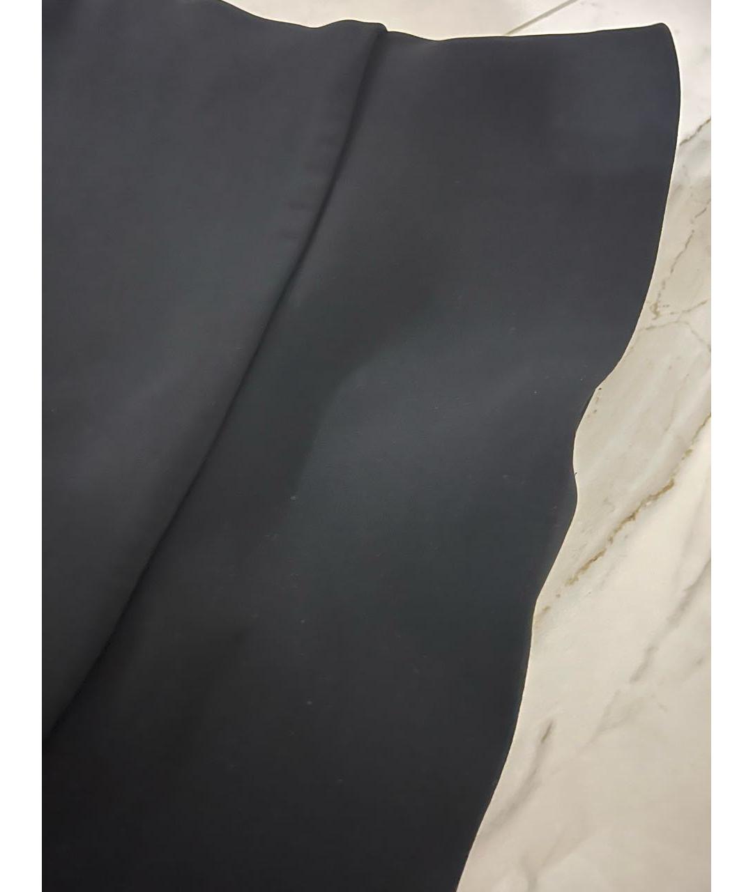 RED VALENTINO Черная полиэстеровая юбка миди, фото 4