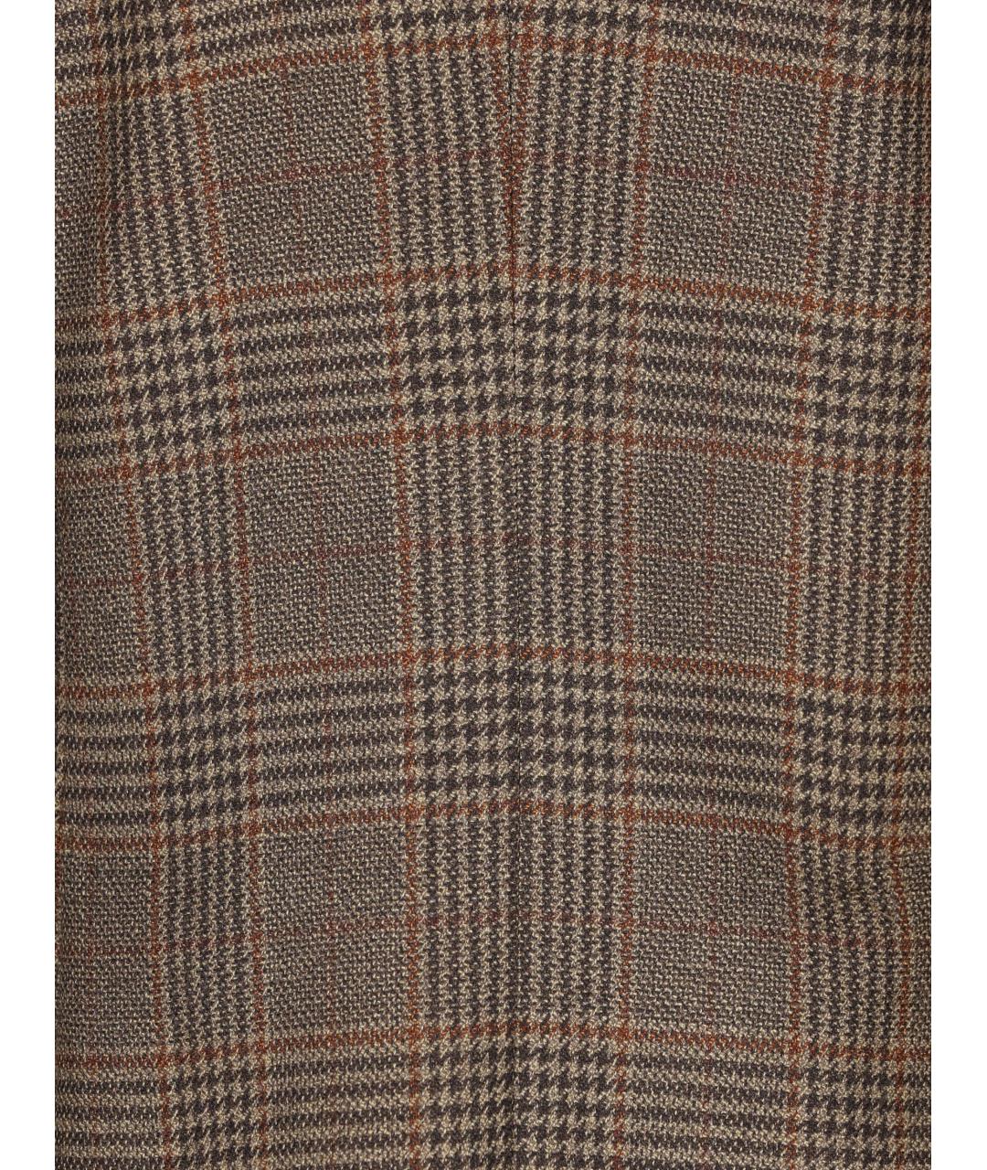 MAX MARA Коричневый шерстяной жакет/пиджак, фото 3