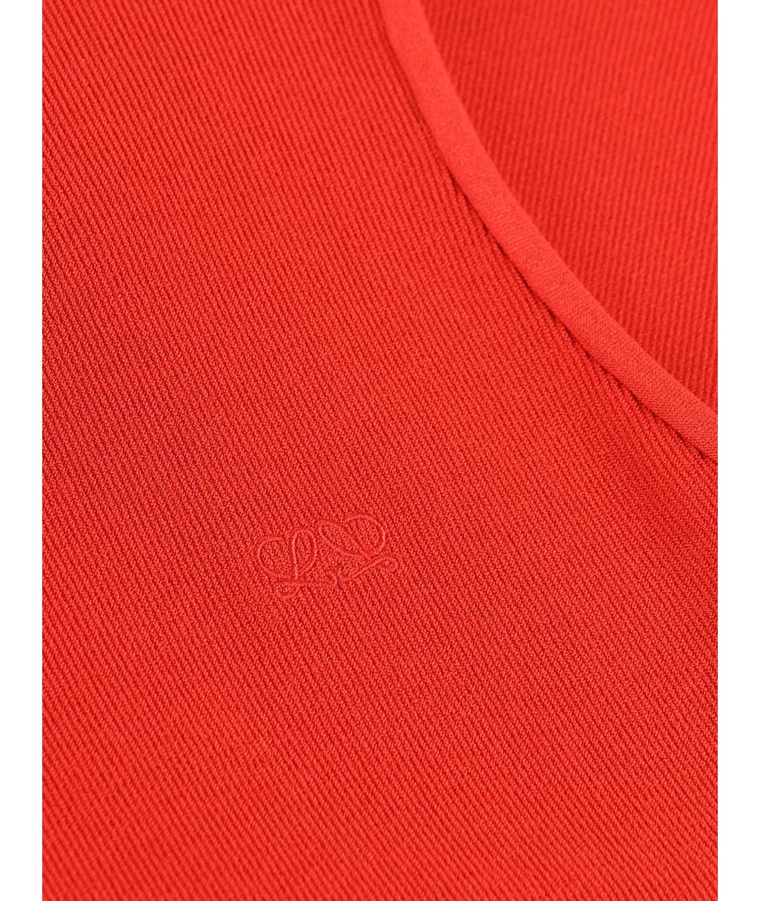 LOEWE Красная вискозная майка, фото 3