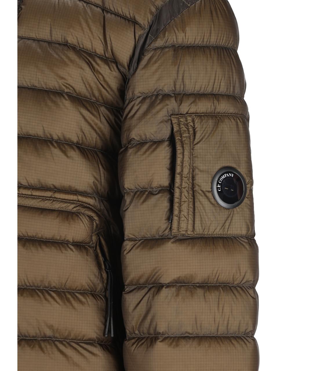 CP COMPANY Зеленая полиамидовая куртка, фото 4