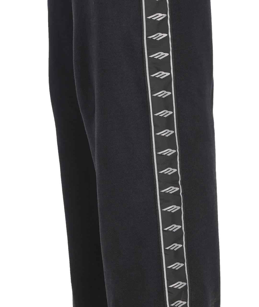 BALENCIAGA Черные хлопковые повседневные брюки, фото 3