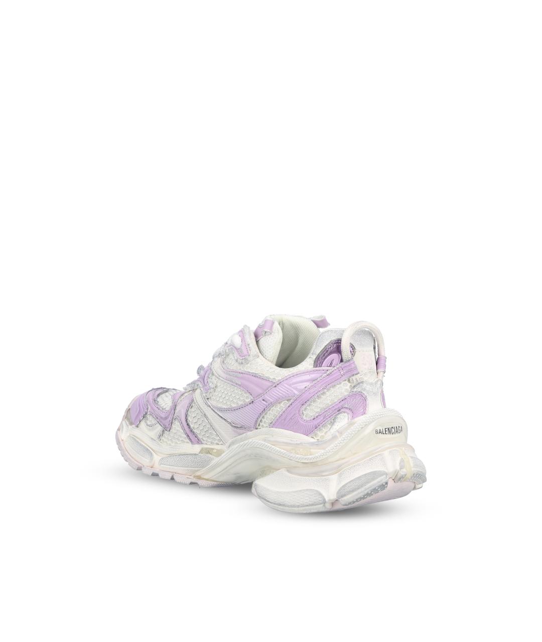 BALENCIAGA Фиолетовые синтетические кроссовки, фото 3