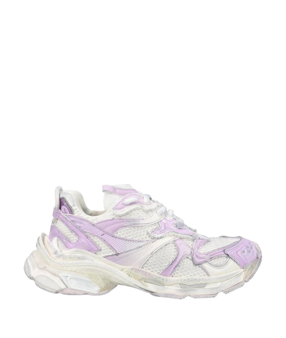 BALENCIAGA Фиолетовые синтетические кроссовки, фото 1