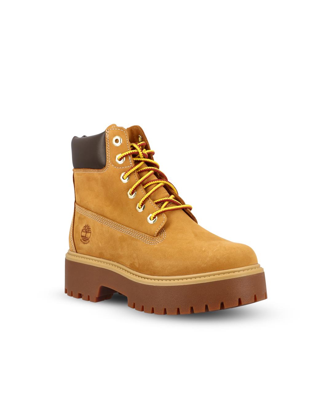 TIMBERLAND Желтые кожаные ботинки, фото 2